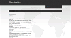 Desktop Screenshot of municipality.co.za